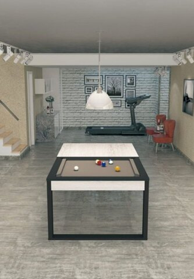 Бильярдный стол для пула "Pride" 7 ф (беленый дуб)