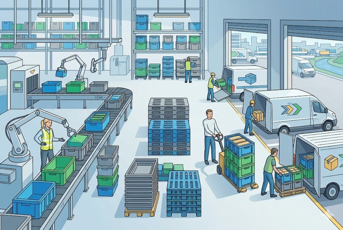 Поддон, который влияет на экономику: зачем ритейлу оборотная тара