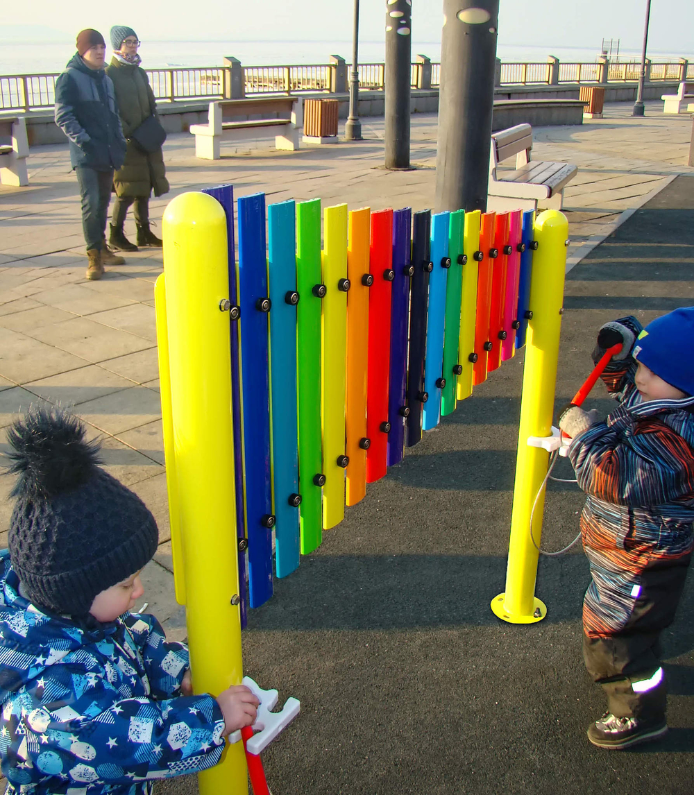 Уличный игровой музыкальный комплекс Фиеста