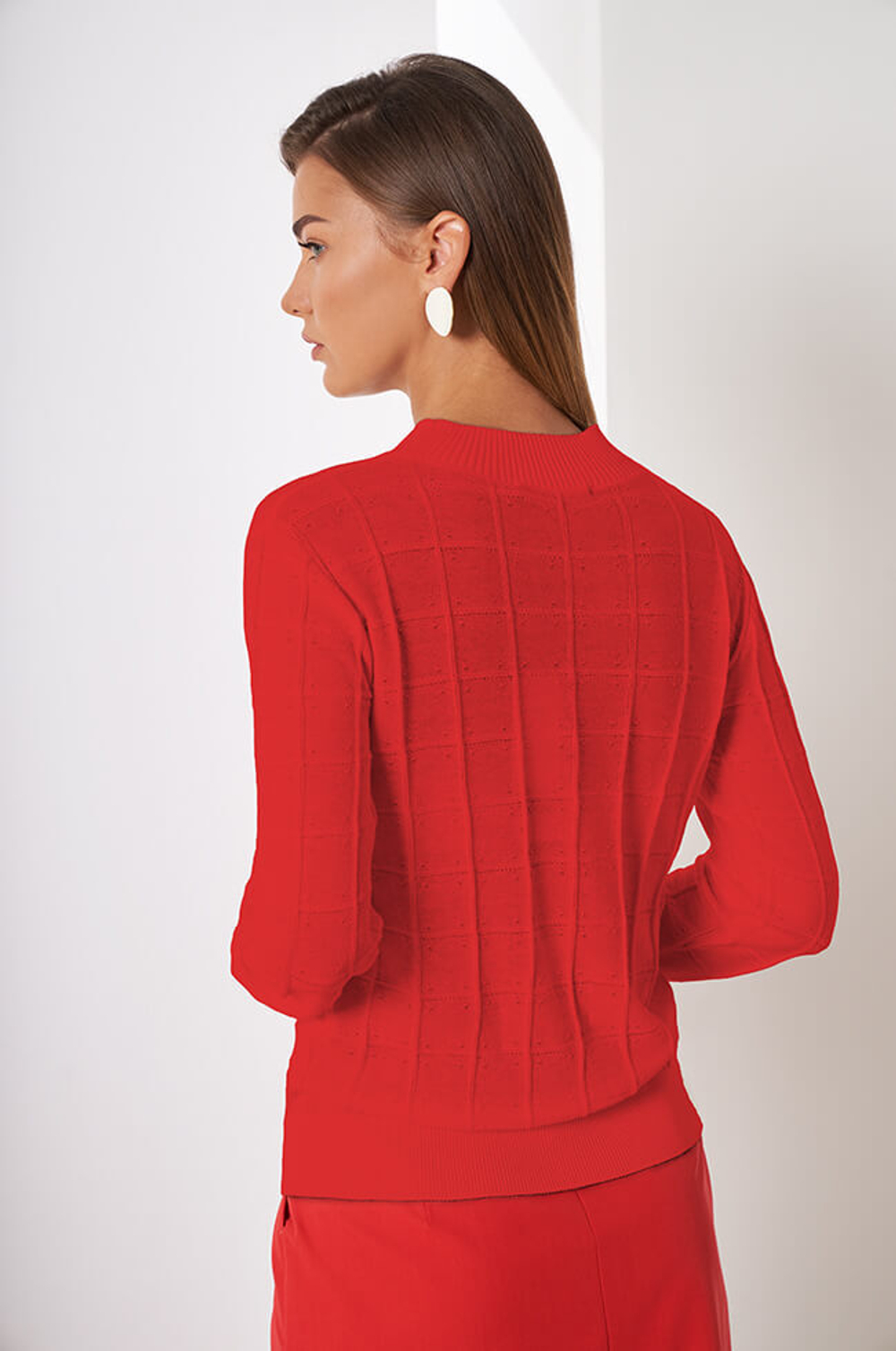 22339 Джемпер женский (красный)