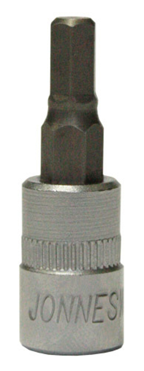 S09H205 Насадка торцевая 1/4"DR с вставкой-битой шестигранной, H5, 37 мм