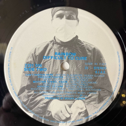 Винтажная виниловая пластинка LP Rainbow Difficult To Cure (Italy 1981)