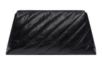Balenciaga Clutch Crush Large Quilted Black