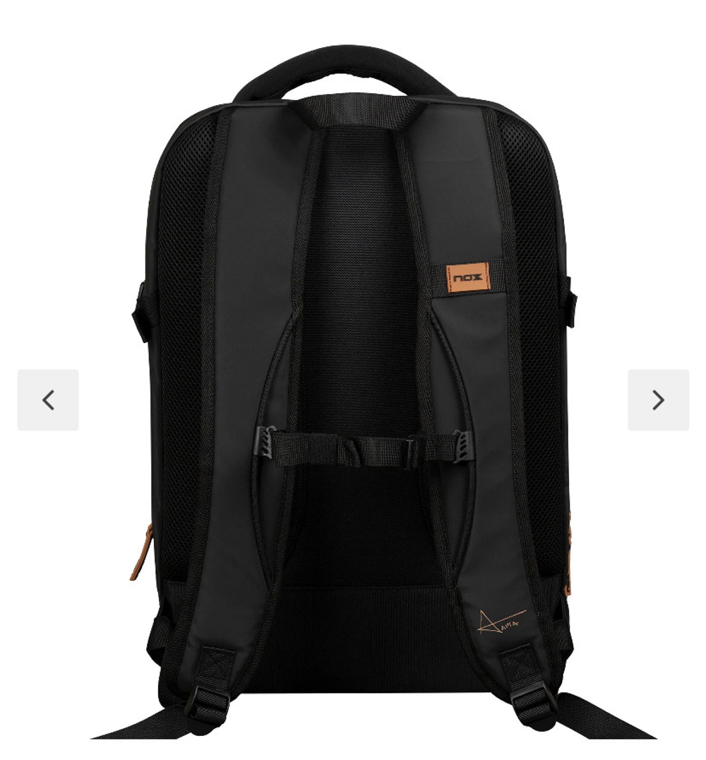 NOX MOCHILA OPEN SERIES BLACK/BROWN
