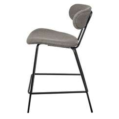 Полубарный стул Pedigree 65 см серое букле