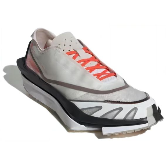 Кроссовки Adidas STELLA MCCARTNEY Белые/Практичный Черный/Яркоранжевый Женский