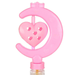 Мыльные пузыри Сердце крутится, свет, 45 см, 4 цвета микс, с-30067