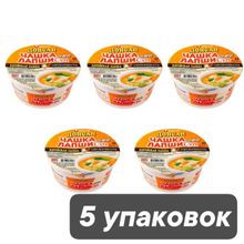 Лапша со вкусом острой курицы Донсан Nongshim 86 г 5 шт