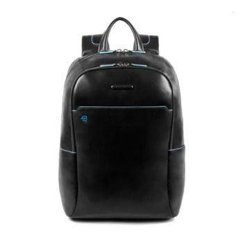 Рюкзак Piquadro Blue Square черный из натуральной кожи (CA4762B2/N)