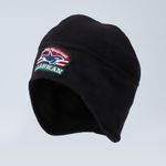 Шапка Alaskan флисовая с мехом черная (AFHFB)