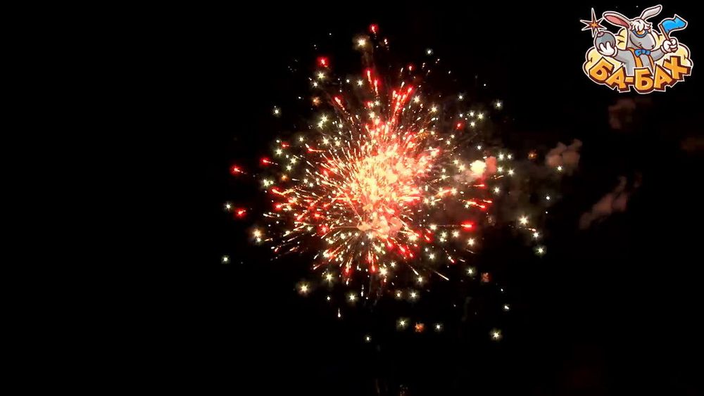 Батарея салютов Золотая лихорадка   1,2"/49 залпов