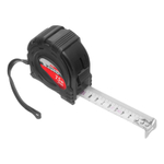 Рулетка Black,7,5 м х 25 мм,обрезиненный корпус Matrix