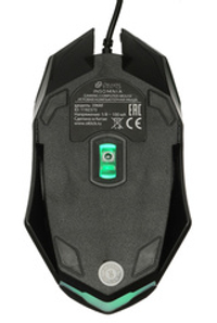 Мышь Оклик 396M INSOMNIA черный оптическая (1000dpi) USB (3but)