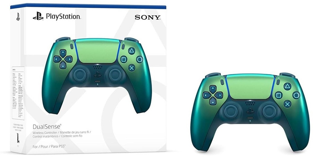 Игровой контроллер Sony DualSense Controller Chroma Teal зеленый