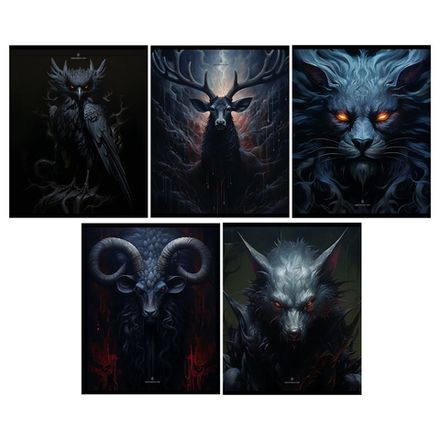 Тетрадь 48л, А5, клетка, Greenwich Line Mysticism, матовая ламинация, в ассортименте