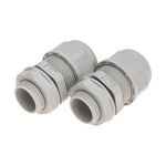 Кабельный ввод с резьбой MG-20 (14-9мм) серый, уп. 2 шт REXANT