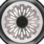 Кастрюля алюминий, антиприг, 4 л, с крыш, индукц, Kukmara, Темный мрамор, кмти42а, индукц