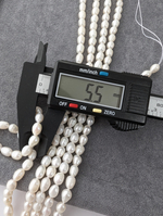 Жемчуг натуральный 5.4-5.9мм