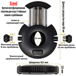 Гильотина Aficionado XEXCD GM Xotic Edge Xceed V-Cut Gun Metal