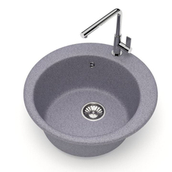 Кухонная мойка GLANZ J030-G35 475мм Темно-серый