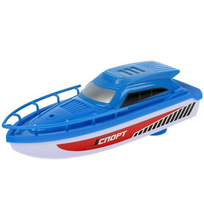 Катер игрушечный Технодрайв, Турбо, 25х26х7.5 см, блистер, пластик, B1803054-R, син