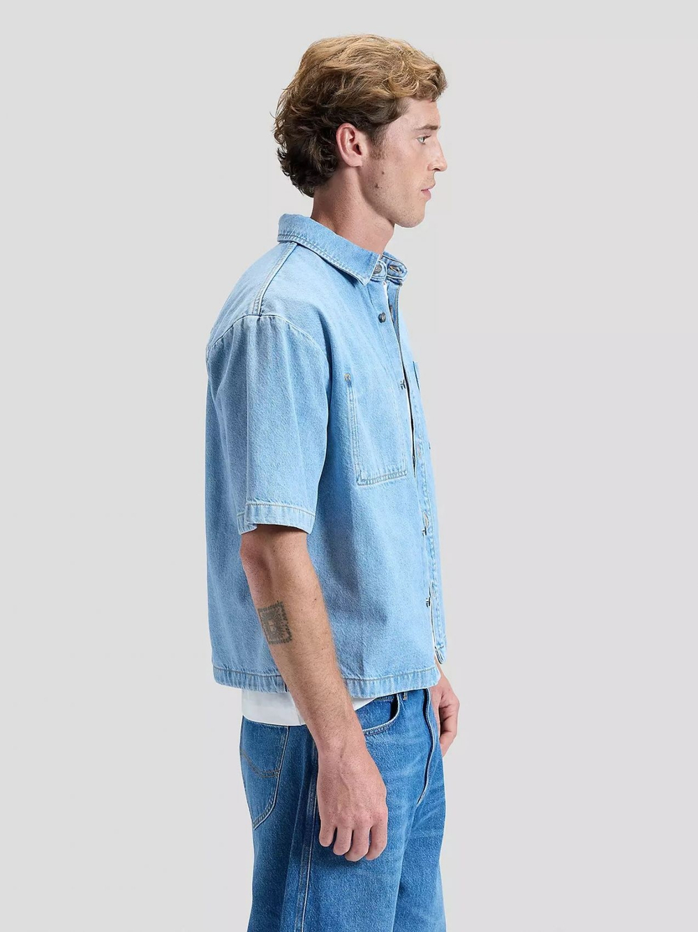 Рубашка мужская LEE SS WOKWEAR SHIRT JUST ME