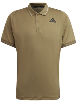 Мужское теннисное поло Adidas Freelift Primeblue Polo Shirt M - зеленый