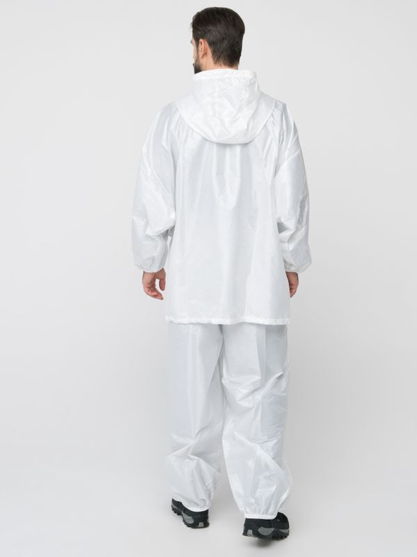 Костюм зимний маскировочный Метель с молнией ткань Taffeta цвет Белый