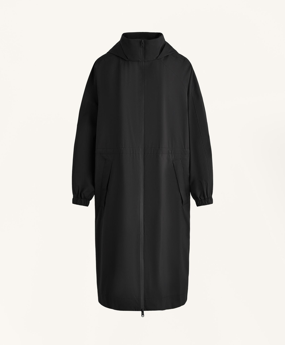 Oysho Ультралегкий компактный плащ, черный