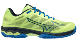 Мужские кросовки для Padel Mizuno Wave Exceed Light Padel - neolime/teclipse/ssonic blue