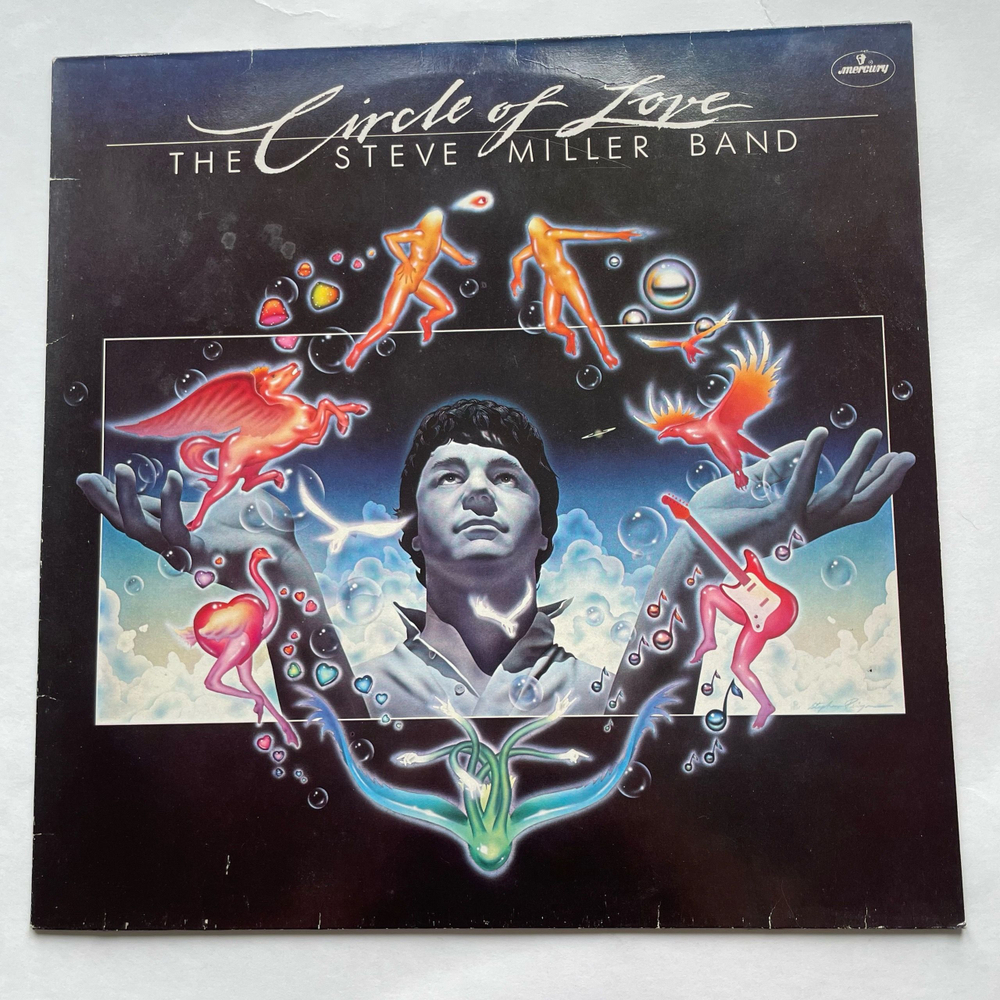Винтажная виниловая пластинка LP The Steve Miller Band Circle Of Love (Германия 1981)