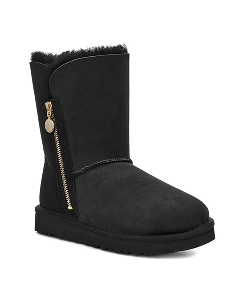 BAILEY BUTTON ZIP-black