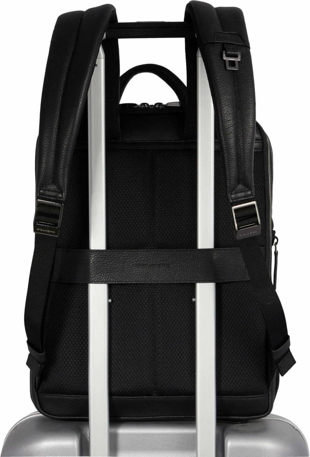 Рюкзак кожаный тонкий Piquadro Modus Special/Nero