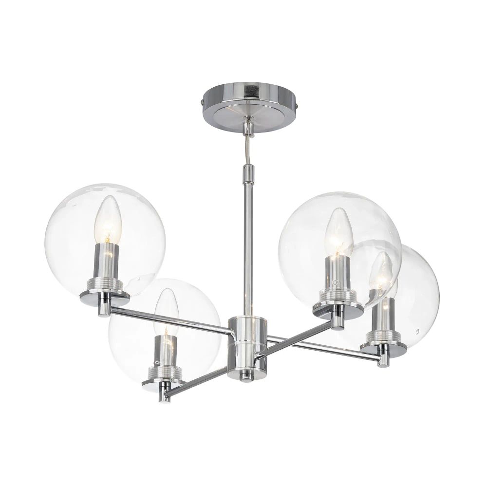 Citilux Галлен CL240141 Люстра подвесная Хром