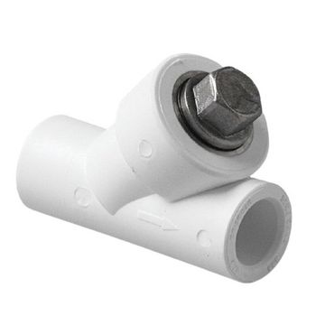 Фильтр полипропиленовый Pro Aqua 20 мм. косой сетчатый внутр./внутр.