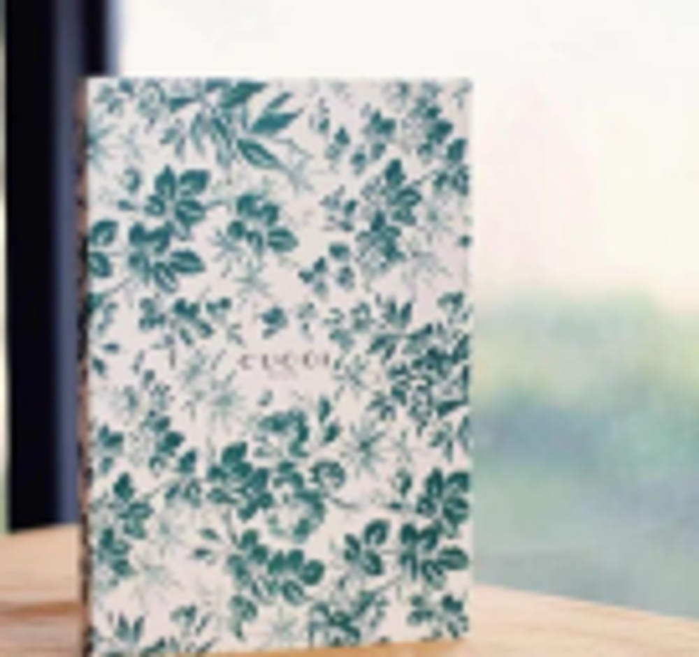 Блокнот "Gucci" в зел., рис., (11)14