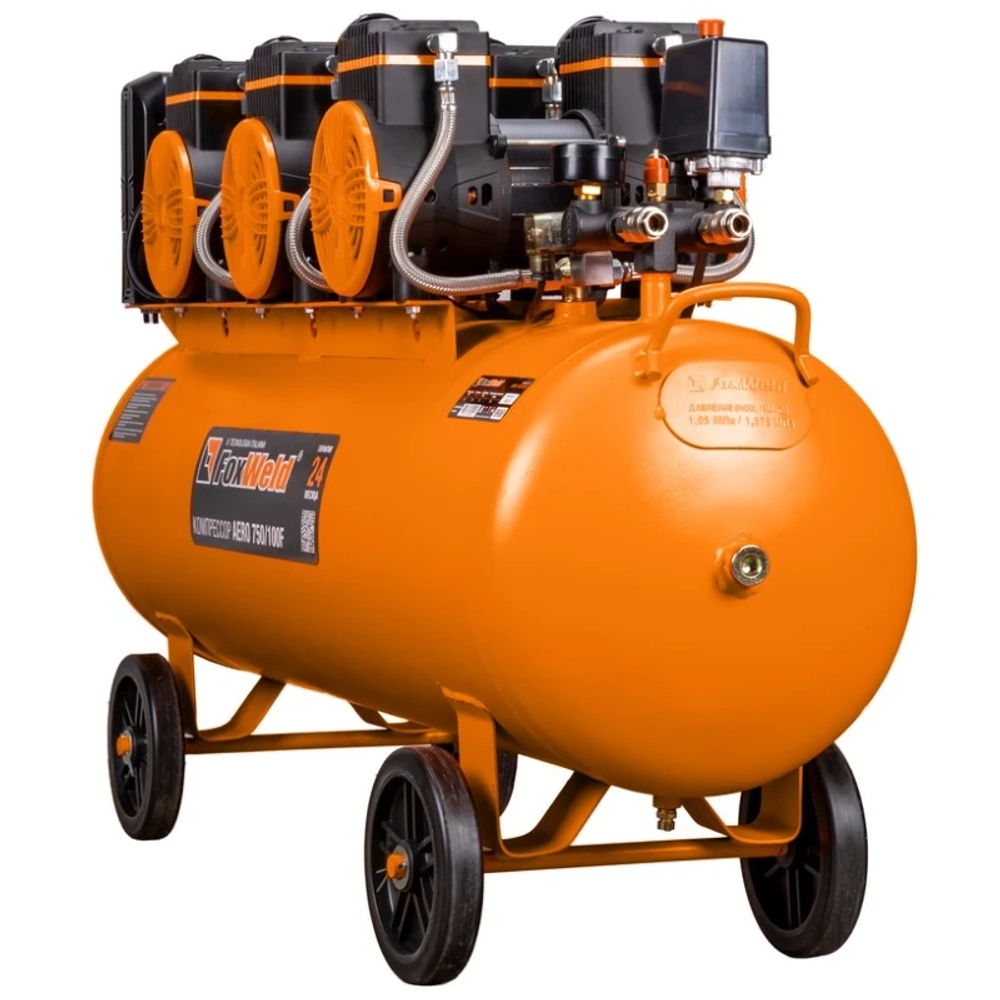 FoxWeld AERO 750/100F компрессор безмасляный 9986