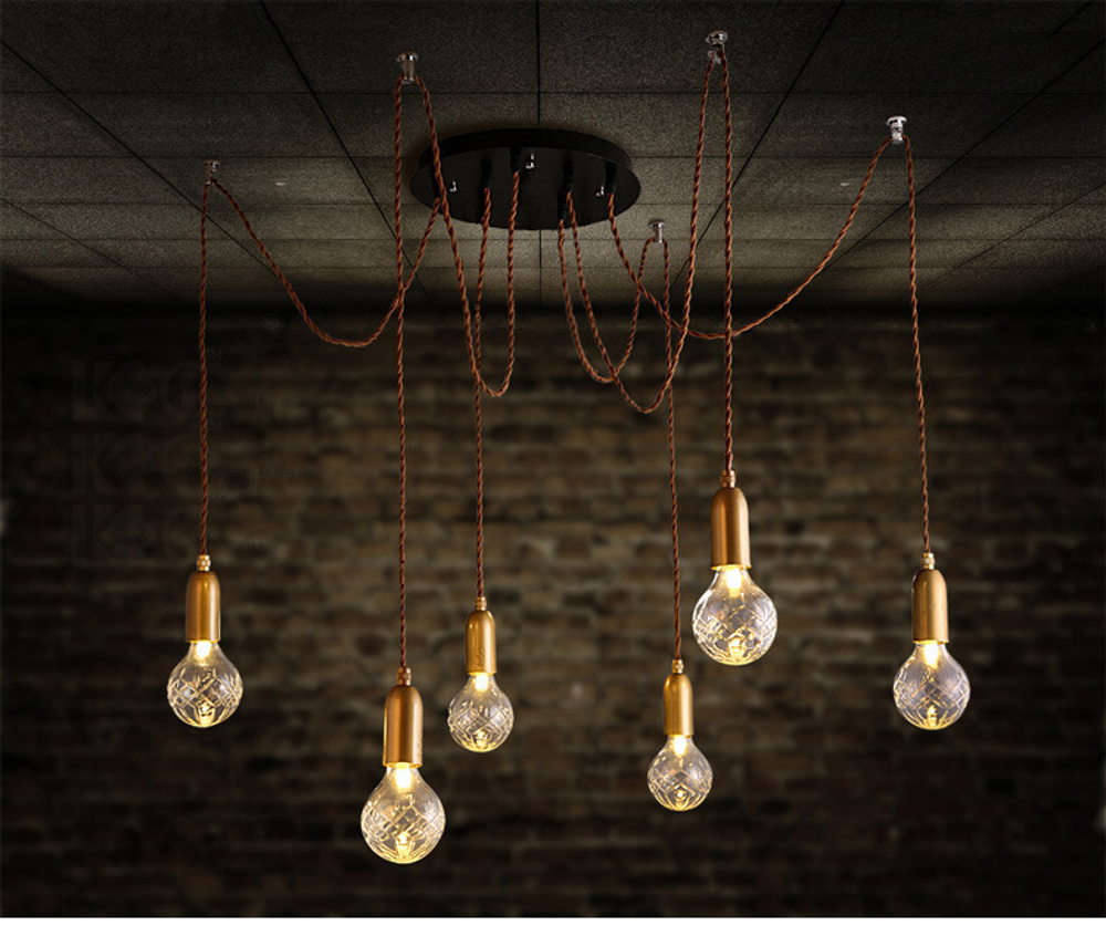 люстра Crystal Bulb