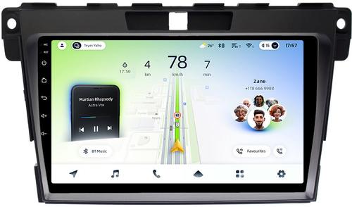 Магнитола для Mazda CX-7 2006-2012 - Teyes CC4L монитор 9" IPS, Android 14, Быстрая, Snapdragon 662, CarPlay, 4G SIM-слот