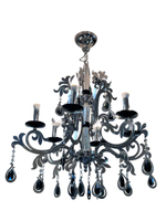 Люстра со стразами