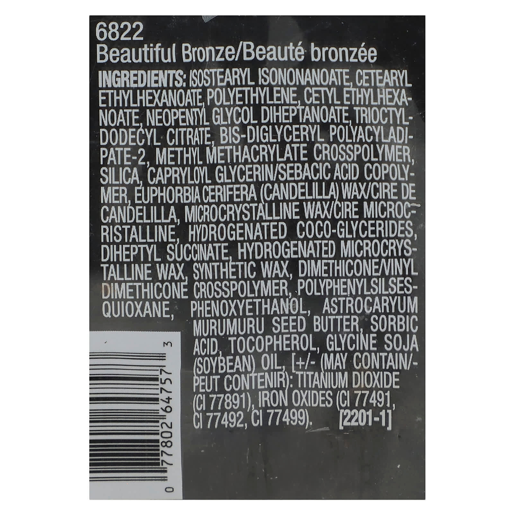 Black Radiance, Color Perfect, тональный стик, оттенок 6822 Beautiful Bronze, 7 г (0,25 унции)