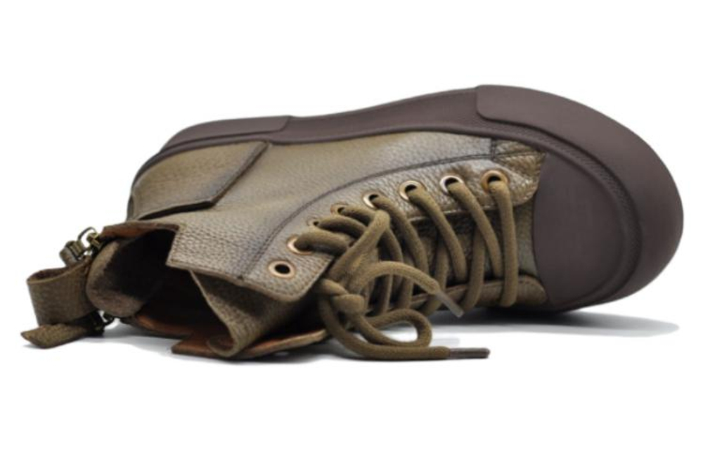 ARTMU Martin Boots Women"s Gray/Brown