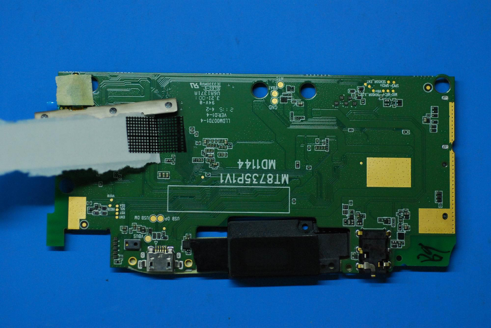 Материнская плата для планшета Lenovo A8-50 LTE+VOICE 16G EMMC (5B28C02775), оригинал