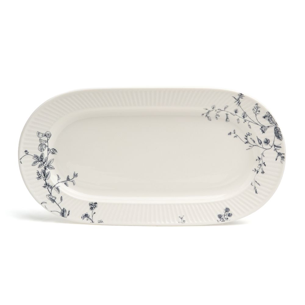 БЛЮДО ОВАЛЬНОЕ LEFARD "BLUE GARDEN" 30*16,5*2,5 СМ