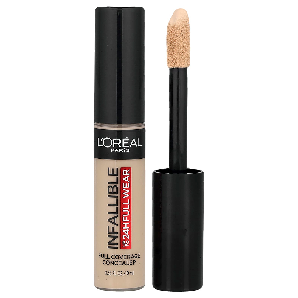 L'Oréal, Infallible, консилер для полного покрытия, 330 оттенков слоновой кости, 10 мл (0,33 жидк. Унции)