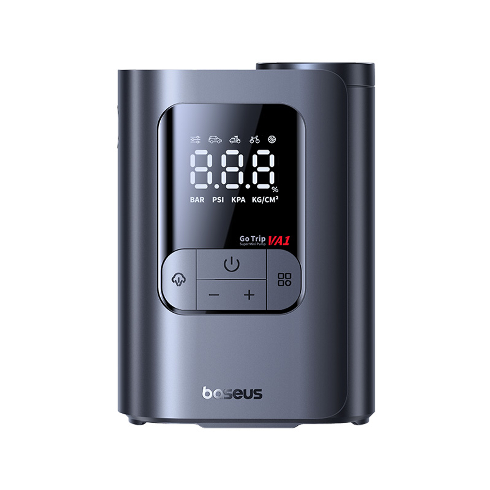 Автомобильный компрессор Baseus GoTrip VA1 Super Mini Wireless Inflator 19-Cylinder