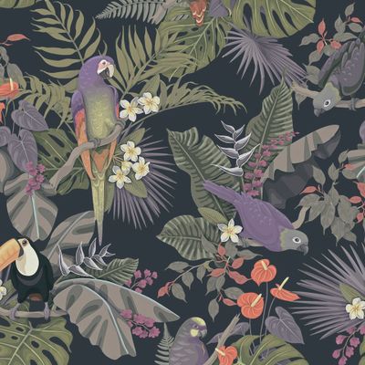 Tropical parrot
