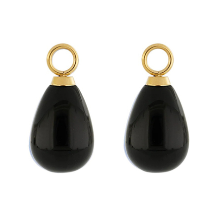 Подвеска на серьгу Coeur de Lion Gold-Black 0050/44-1316