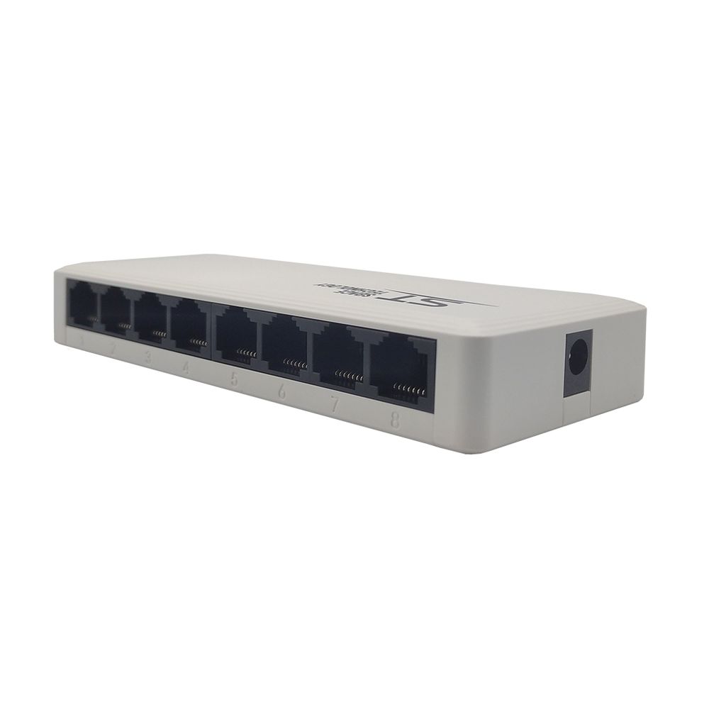 Коммутатор на 8 Ethernet портов ST-GS80 (Без БП) (Транспортный сертификат ПП 969)