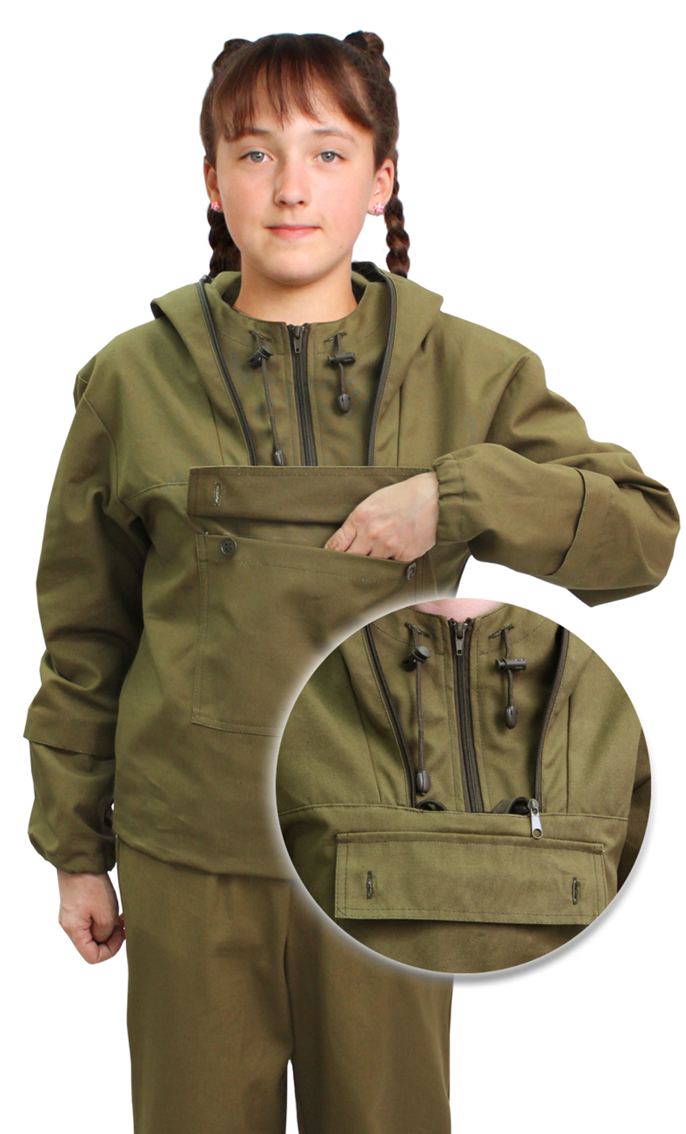 Костюм детский противоэнцефалитный "Зверобой" тк. Палатка